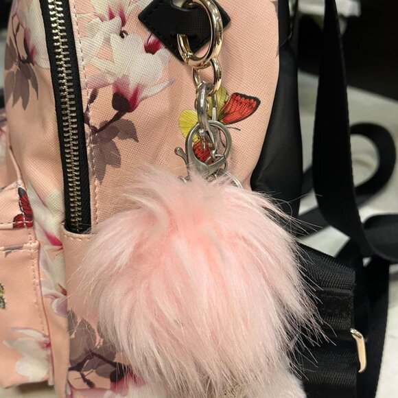 Dream Control Floral Mini Backpack Pink Butterfly Print Cute Backpack - Picture 5 of 5